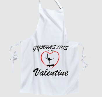Gymnastics is my valentine 9 - kötény