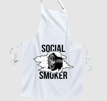 Social smoker kötény