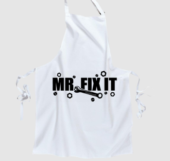 Mr fix it feliratú kötény