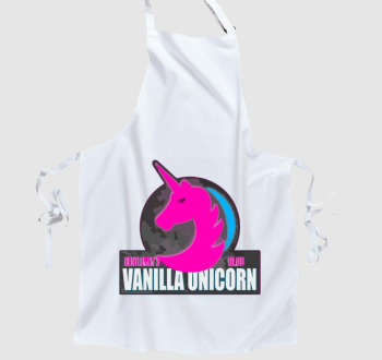Vanilla unicorn kötény