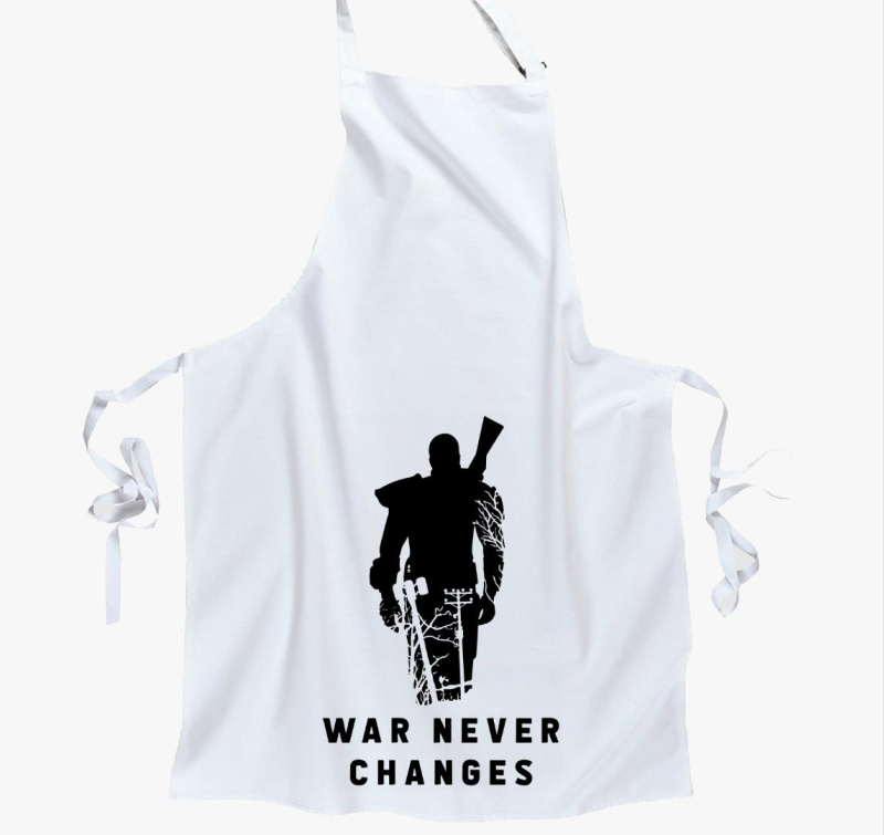 War never changes kötény