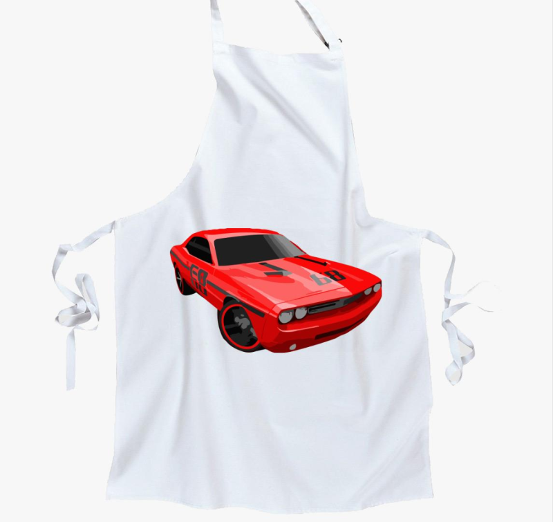 Sport autó kötény