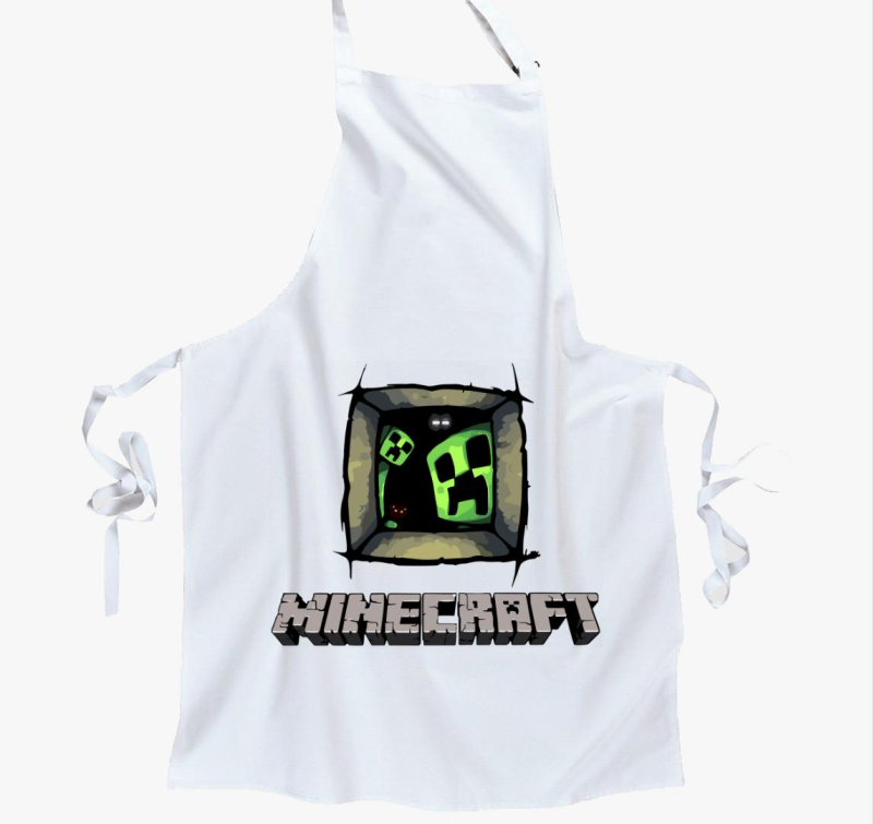 Minecraft window zombie kötény