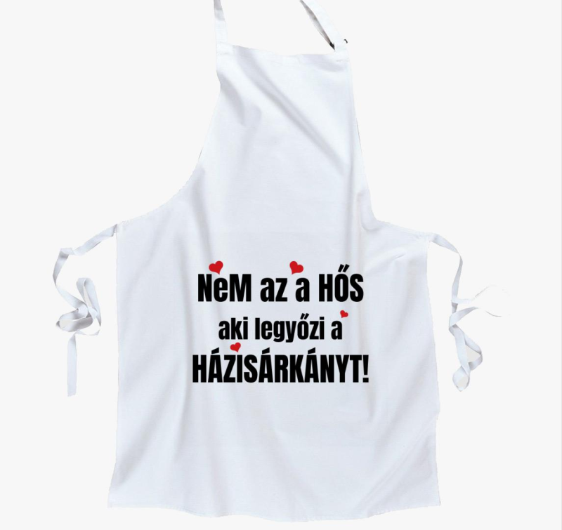 Nem az a hős aki legyőzi a házisárkányt páros kötény