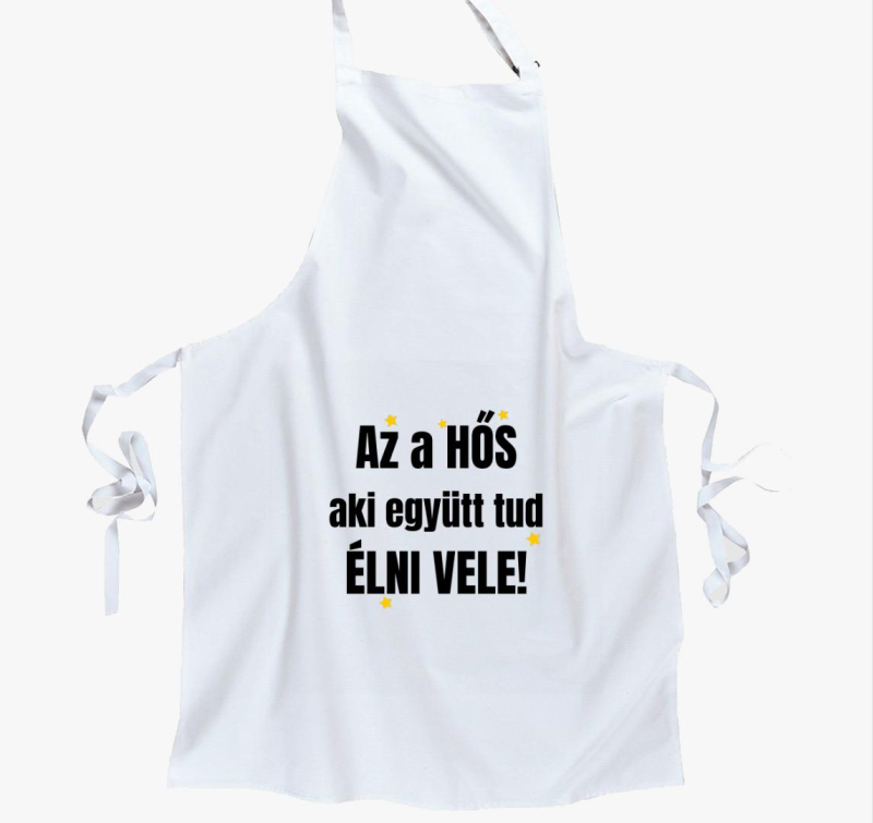 Az a hős aki együtt tud élni vele páros kötény