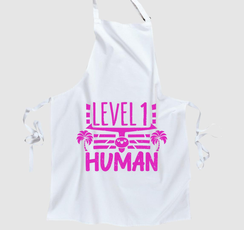 Level 1 Human pink kötény