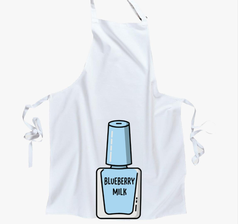 Blueberry Milk körömlakk kötény