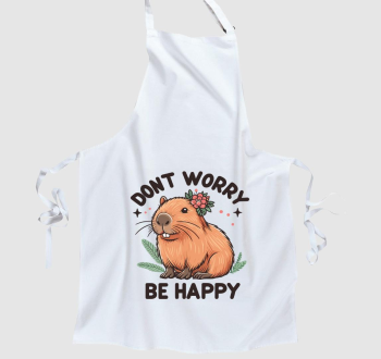 dont worry capybara kötény