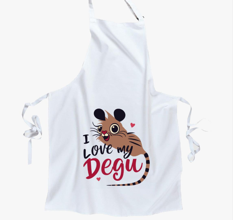 I love my degu kötény
