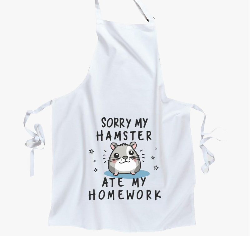 Sorry hamster kötény