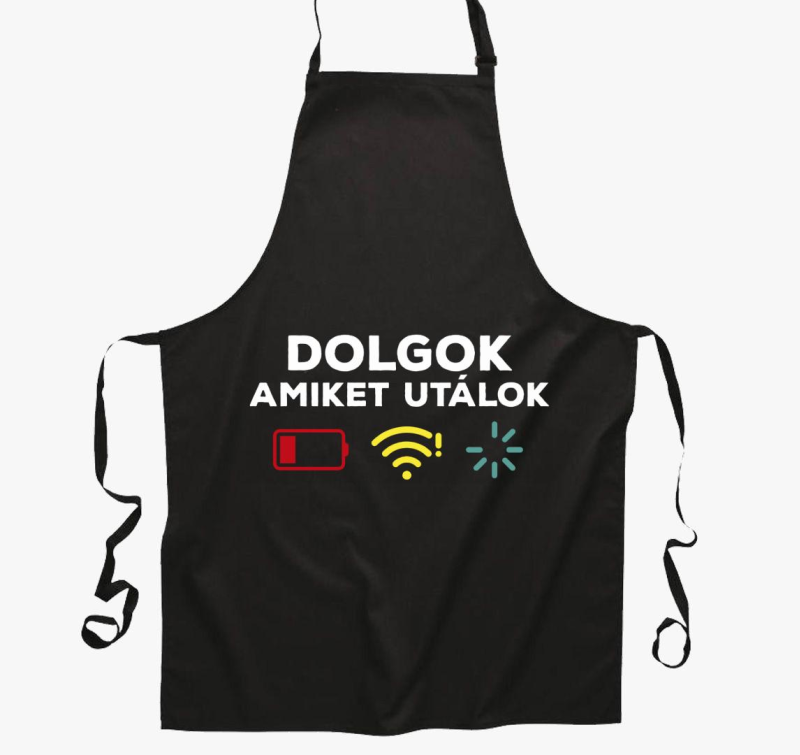 Dolgok amiket utálok  vicces kötény