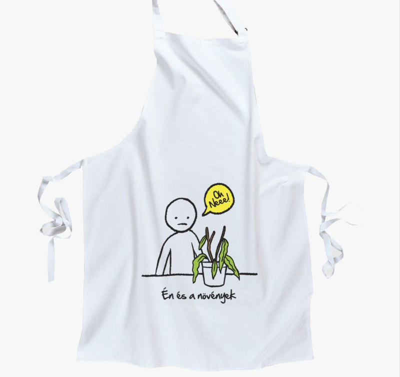 Én és a Növények vicces kötény