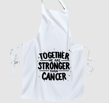 Stronger than cancer kötény