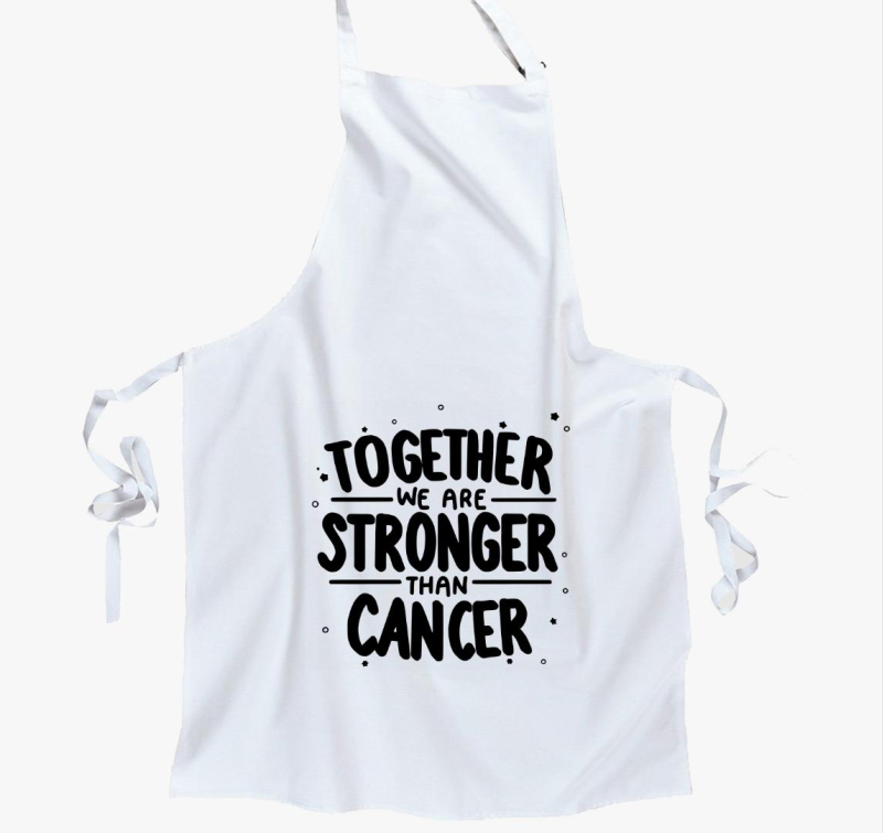 Stronger than cancer kötény