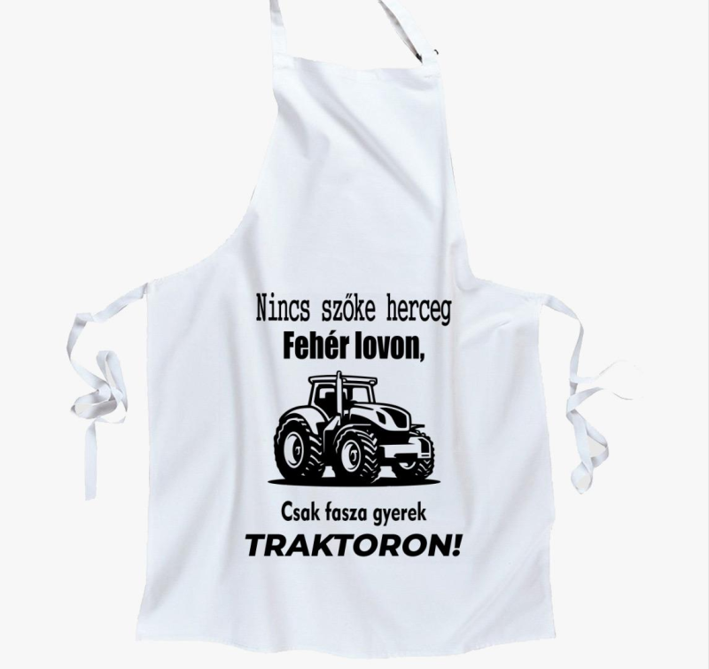 Nincs szőke herceg fehér lovon, csak fasza gyerek traktoron kötény