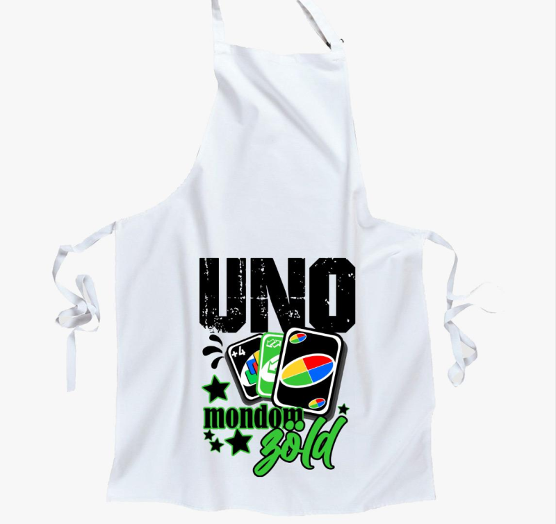 UNO kártya mindenkinek kötény