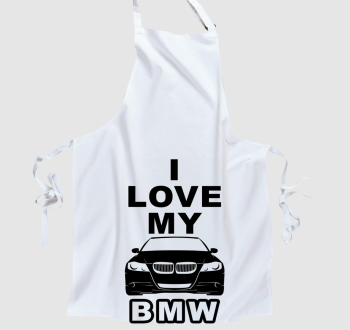 I love my BMW kötény