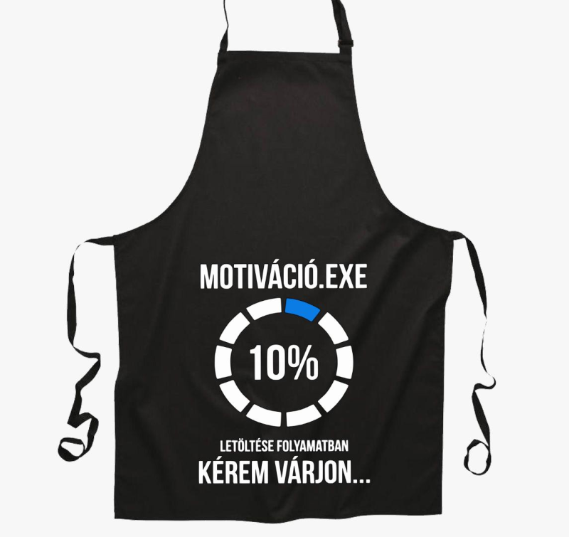 Motiváció.exe letöltése folyamatban kötény