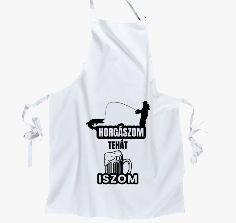 Horgászom tehát iszom kötény