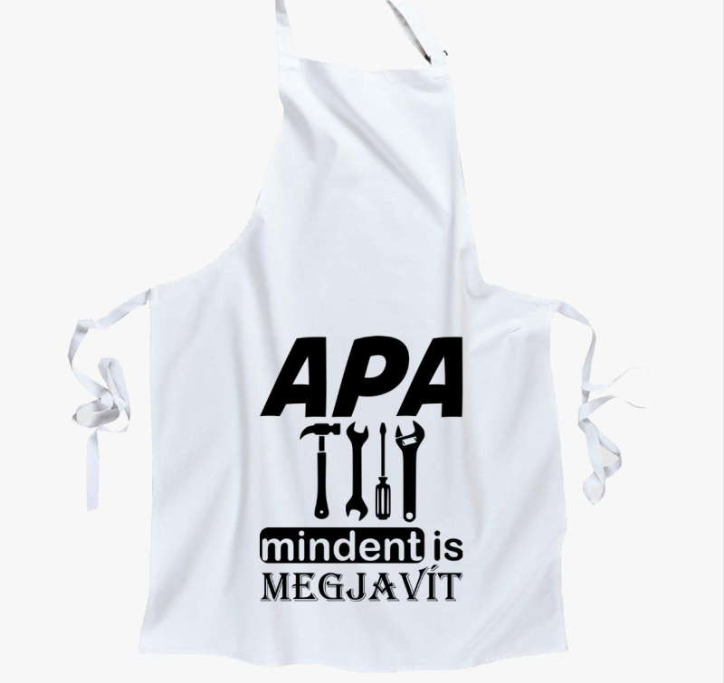 Apa mindent megjavít kötény