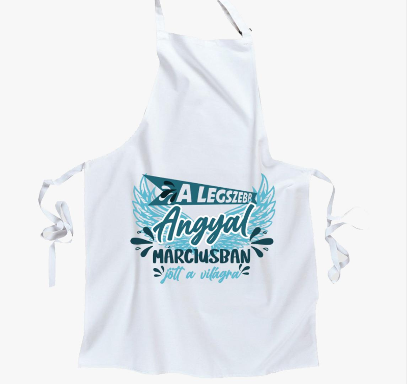 Márciusban született angyal kötény