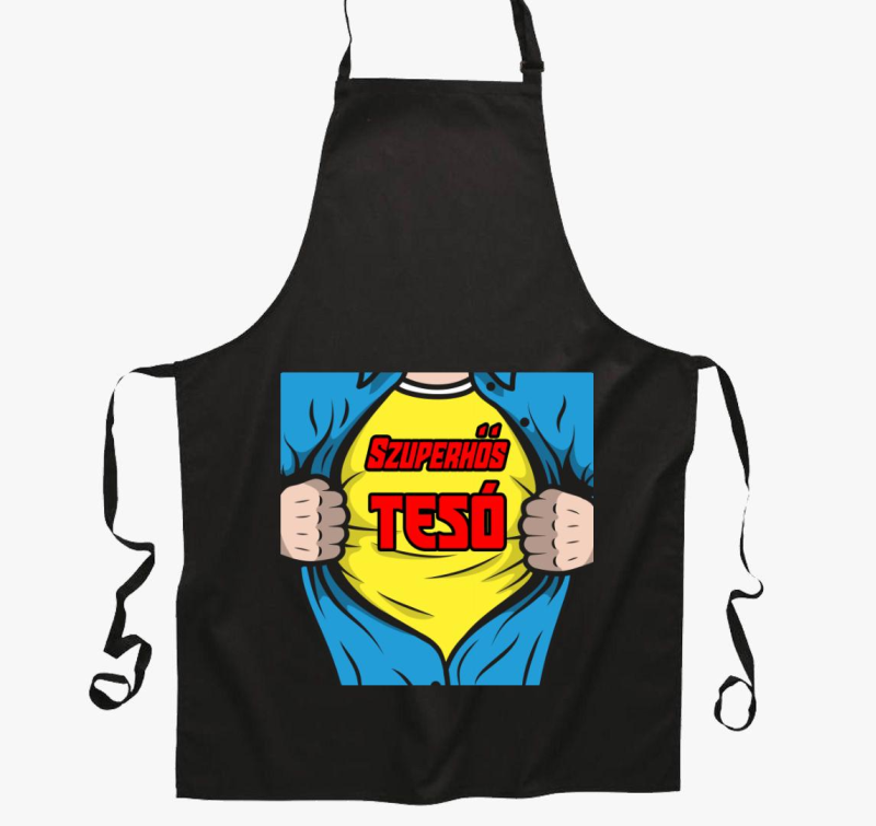 Szuperhős Tesó kötény