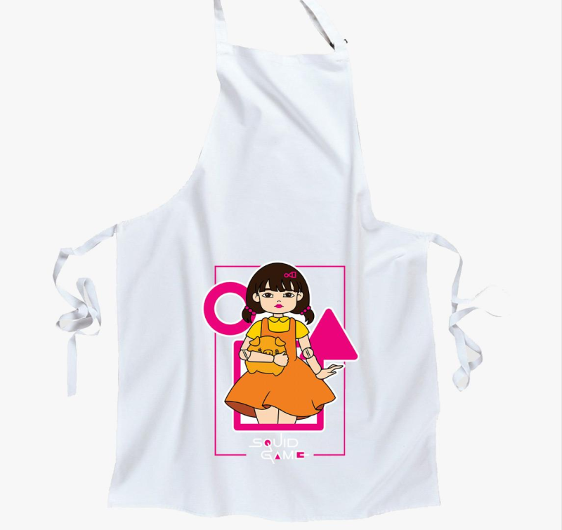 Squid game Jössz játszani? kötény