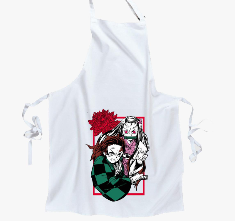 Demon slayer tesók kötény