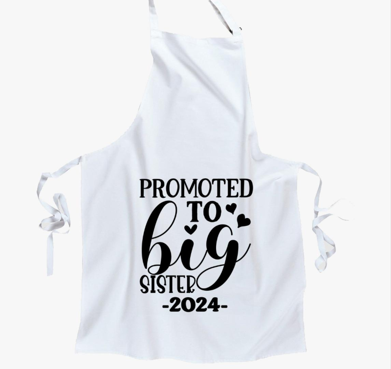 Big Sister évszámmal kötény