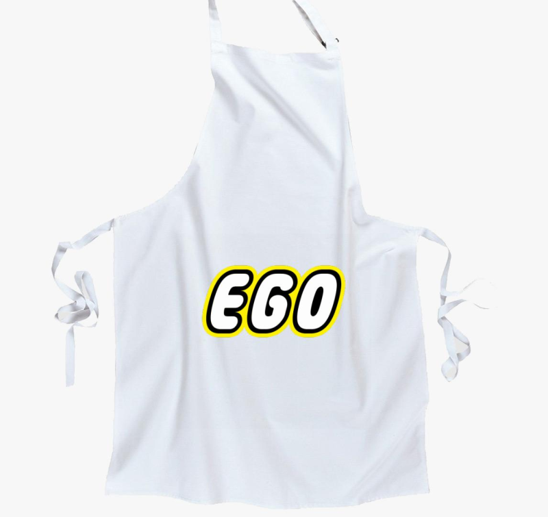 Ego Lego márka paródia kötény