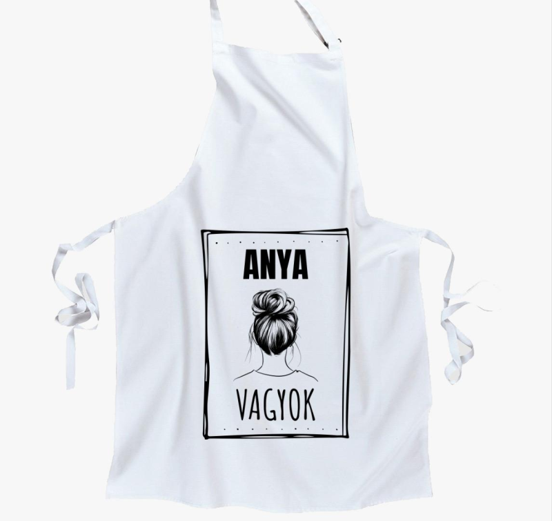 Anya vagyok hajas kötény