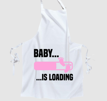 Baby is loading lány kötény