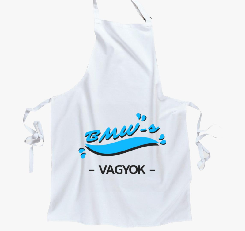 BMW-s vagyok kötény