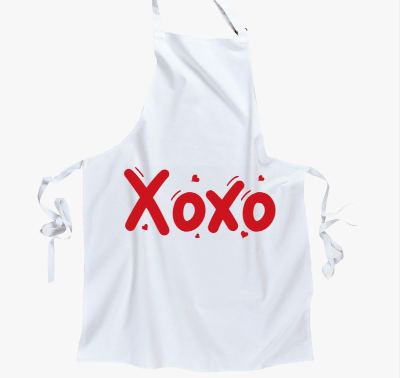 Xoxo szív kötény