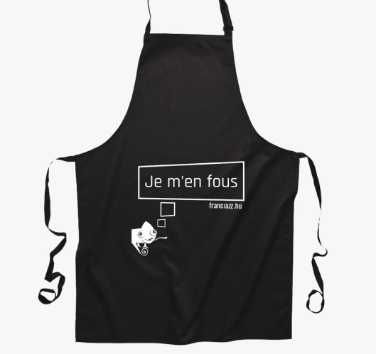 Nem érdekel! fehér feliratú kö...