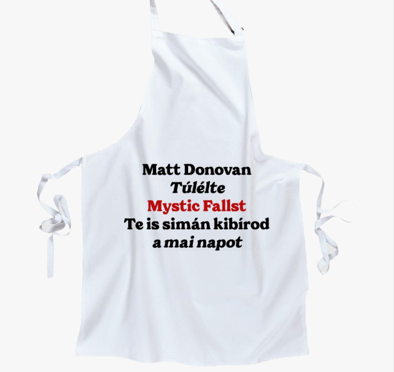 Matt Donovan kötény