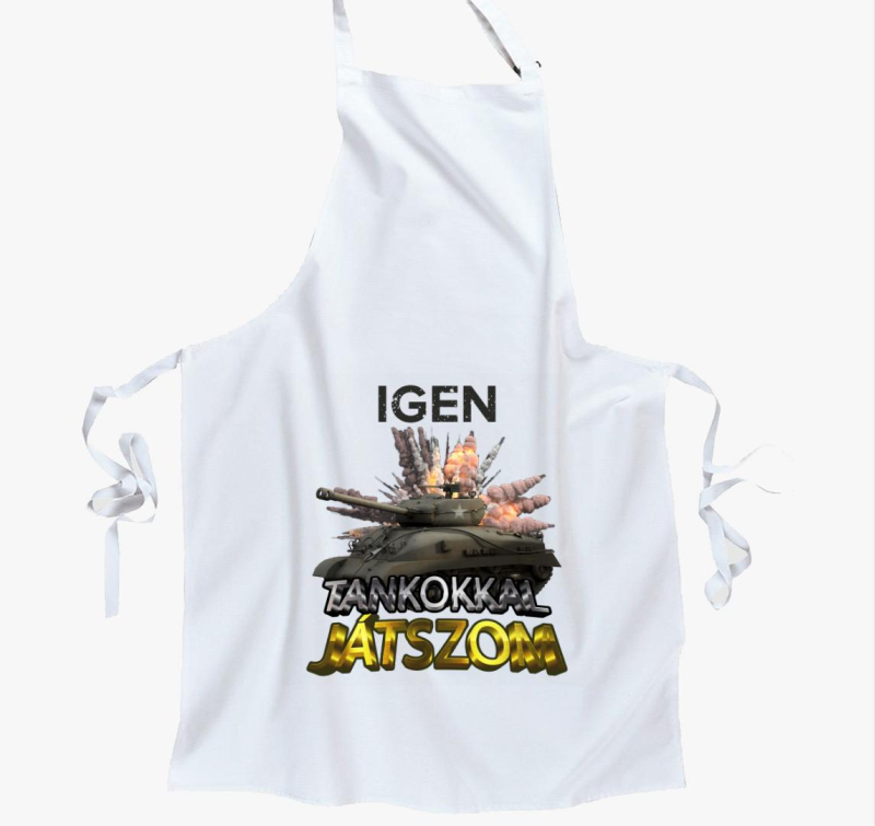 Igen tankokkal játszom kötény