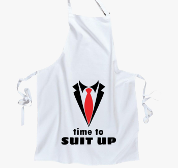 Time to SUIT UP kötény