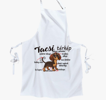 Tacsi részei, tacsi térkép kötény