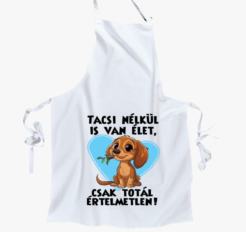 Tacsi nélkül is van élet kötény
