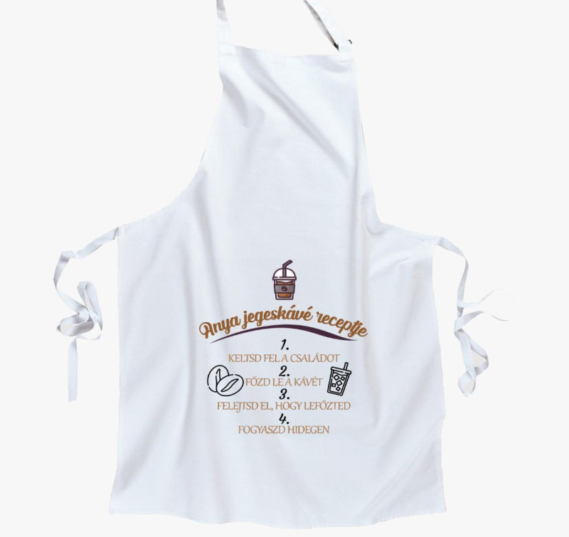 Anya Jegeskávé Receptje kötény