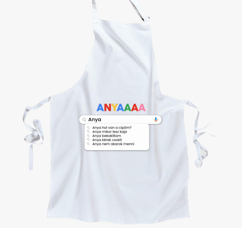 Anya a mindentudó kötény