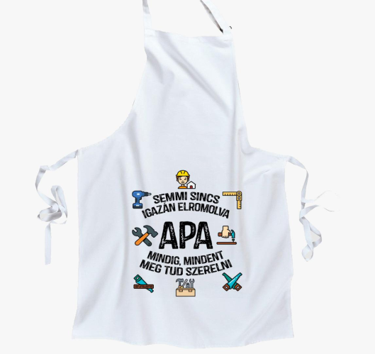 Apa mindent meg tud szerelni k...