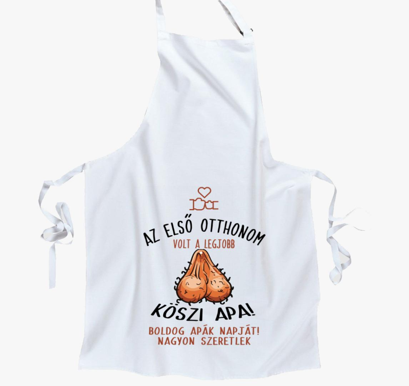 Az első otthonom volt... vicces kötény