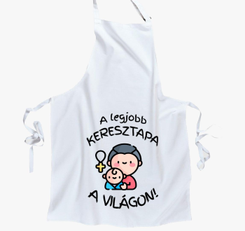 A legjobb keresztapa a világon kötény