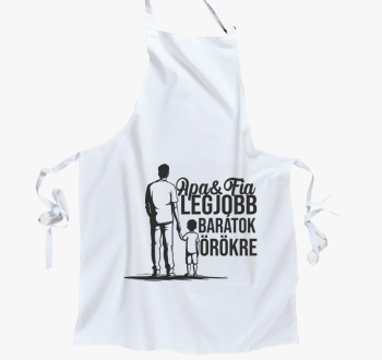 Apa & Fia legjobb barátok kötény