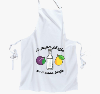A papa főztje kötény