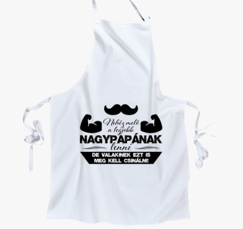 Nehéz meló a legjobb nagypapának lenni kötény