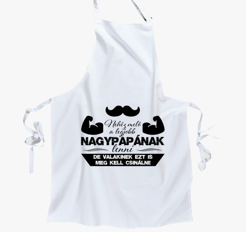 Nehéz meló a legjobb nagypapának lenni kötény