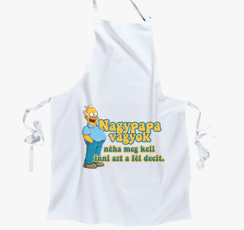 Nagypapa vagyok Simpsonos kötény